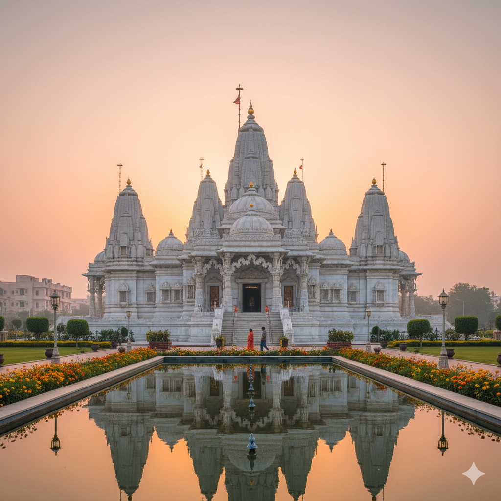 ISKCON Temple (Vallabh Vidyanagar) gemini generated image 3odn7m3odn7m3odn