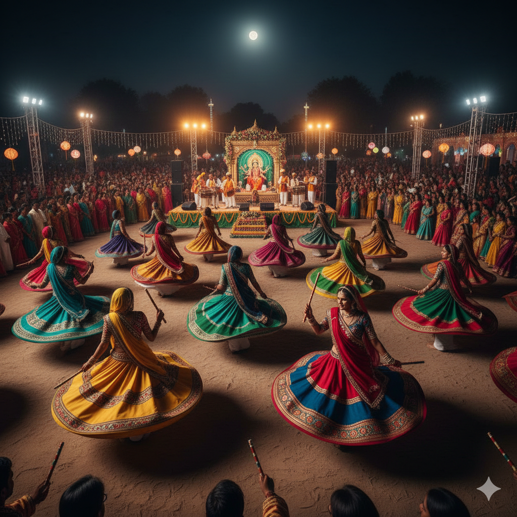 Navratri (September/October) gemini generated image l9vnpal9vnpal9vn