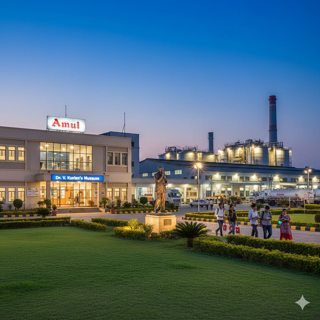 Amul Dairy Museum & Factory